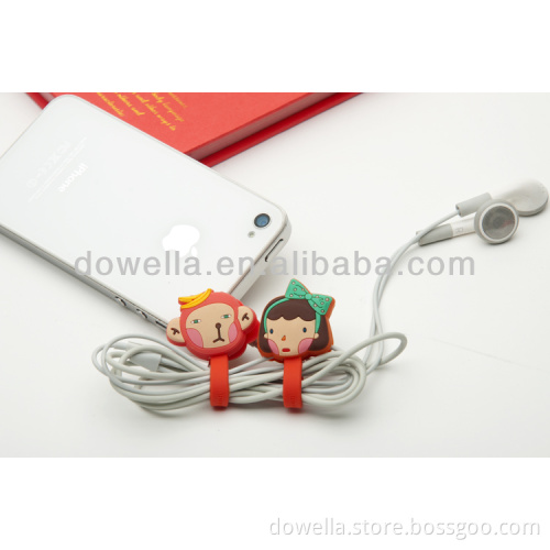 2014 promotional earphone cable holder/cord clip